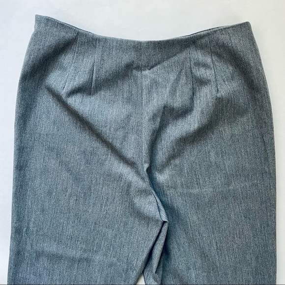 Talbots Grey Gray Dress Pants Stretch Side Zipper 12 Petite - Picture 10 of 10